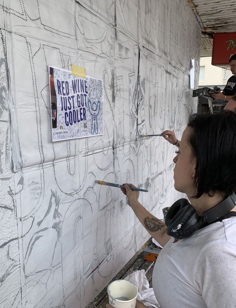 Mural artwork